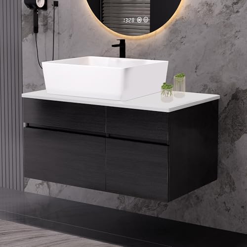 Vexara 315-inch Floating Vanity with Sink