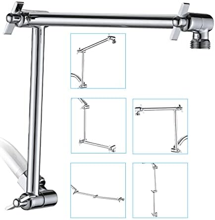 PDPBath 16 Chrome Extend Shower Arm