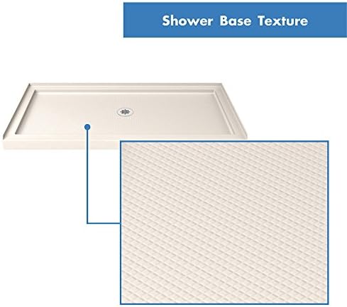 DreamLine SlimLine Biscuit-Accessories 32x42 Double Threshold Shower Base