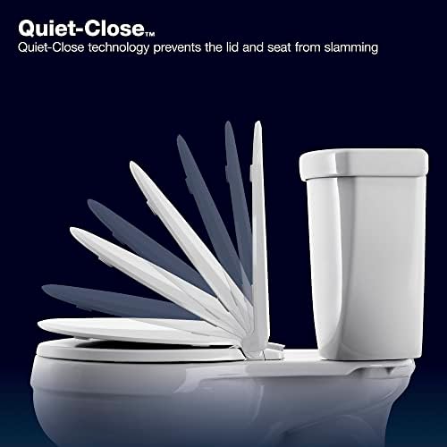 Quick-Consumer Response Drift ReadyLatch Quiet Close Round Toilet Seat