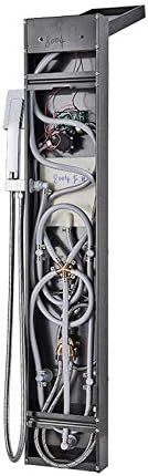 Relaxing Waterfall Shower Brass-Plated Massaged Jets for Your Bathroom