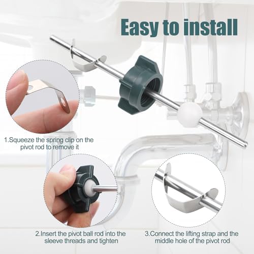 Luxury Sink Drain Repair Kit for Bathroom Fixes