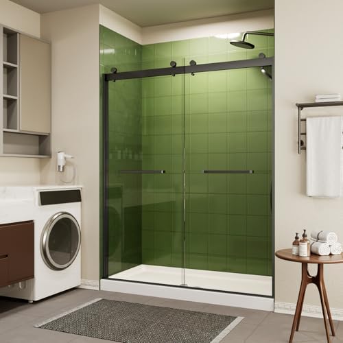 Stunning 56-60-inch Frameless Shower Door