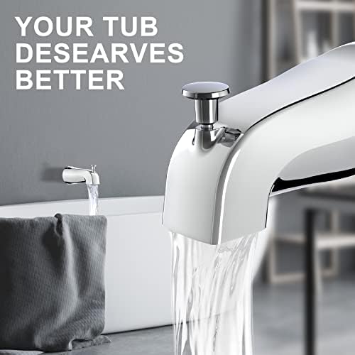 Gold Hao Slip-On Tub Spout with Diverter