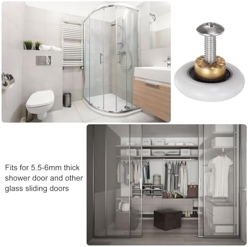 Durable 23mm shower door roller with smooth operation