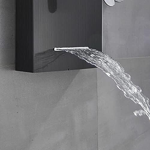 Sprinkling LED Waterfall shower body with massage jets rain-like water effect