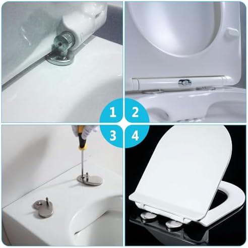 Quick Release Toilet Seat Bolt Kit
