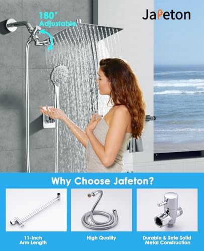 10-inch Rainfall Shower Combo