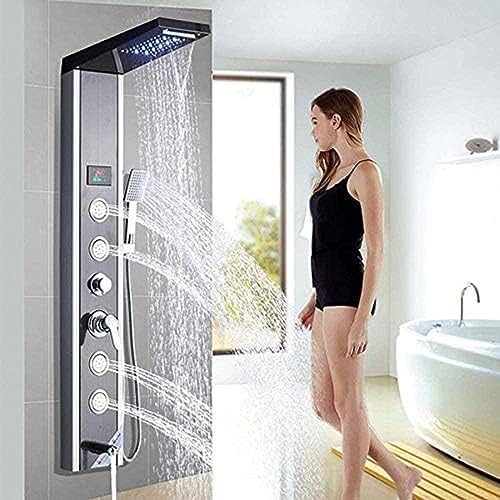 LED Shower Panel with Rainfall Effect Long-lasting Easy to Install