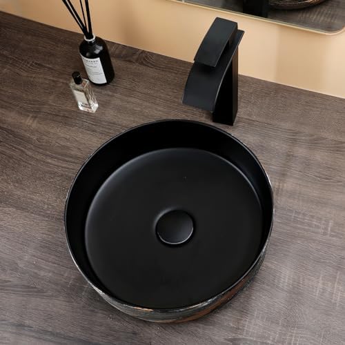 Stylish Ceramic Vessel Sink with Faucet Combo