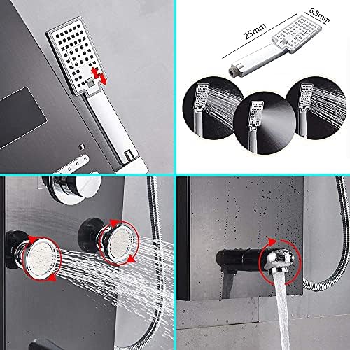 Gougeltd 5 Function Shower Panel