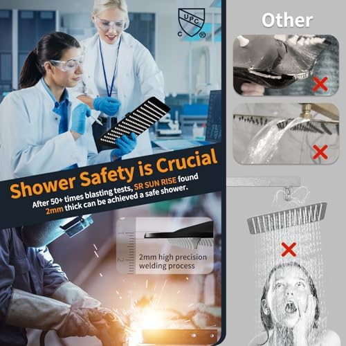 Sturdy 304 Steel Shower Kit for Luxurious Showers