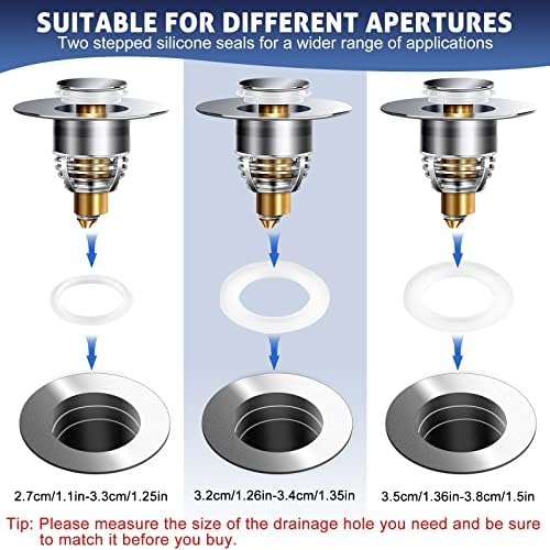 Universal Sink Plug Set 2-Piece