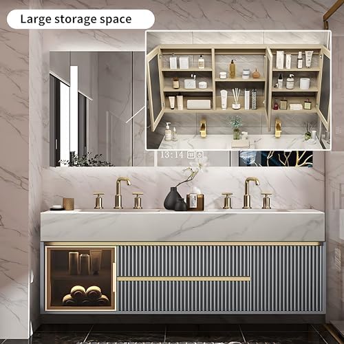 Bathroom Vanity with LED Mirror