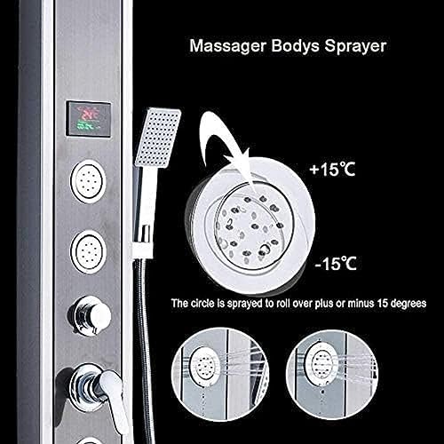 LED Shower Panel with Rainfall Effect Long-lasting Easy to Install