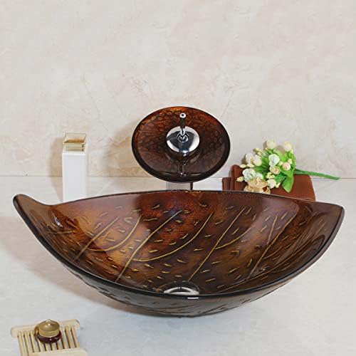 Versatile Elegant Washly Vessel Sink Combo Set