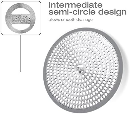 LEKEYE Hair Catcher for Shower Drain