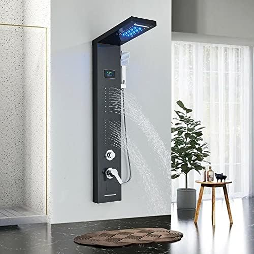Relaxing LED Shower massage Jets with Brass Compatibility