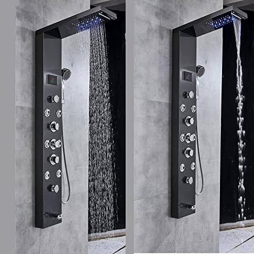 Stylish LED Light Bathroom Shower
