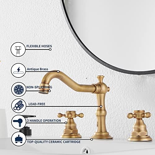 Experience Smooth Flow 8-inch Bathroom Faucet