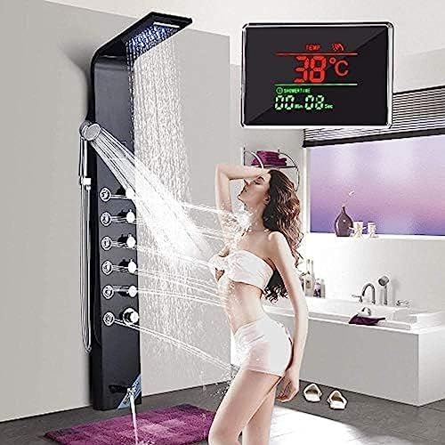 Durable LED Shower Panel with Massage Rain Jets