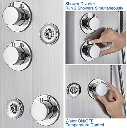 Huin Stainless Steel Shower Panel Tower System