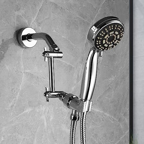 Adjustable Extendable Shower Arm for Greater Reach and Comfort