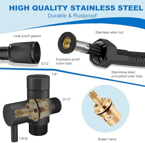 Premium Stainless Steel Bidet Sprayer Set