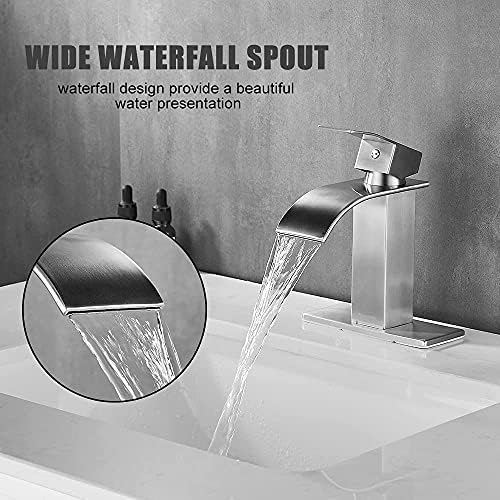 Bathroom Faucet with Single Handle