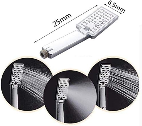 Luxury stainless steel massage shower system for a radiant bathroom experience