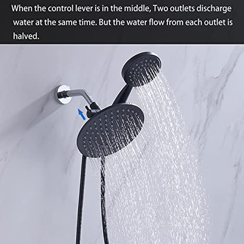 G-Promise Solid Metal Shower Arm Diverter Durable Versatile