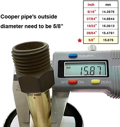 Gold Hao Slip-On Tub Spout with Diverter