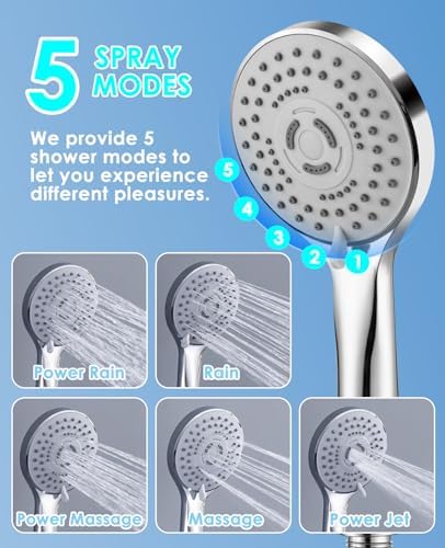 10-inch Rainfall Shower Combo