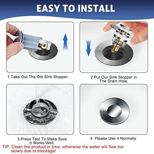 Universal Sink Plug Set 2-Piece