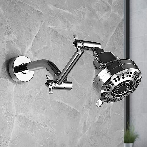 Adjustable Extendable Shower Arm for Greater Reach and Comfort