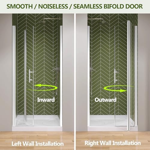 GETPRO Bifold Shower Door