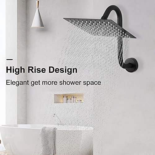 Sturdy S-Shaped Shower Arm Extenders