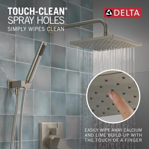 Delta Rain shower system for a relaxing bath experience