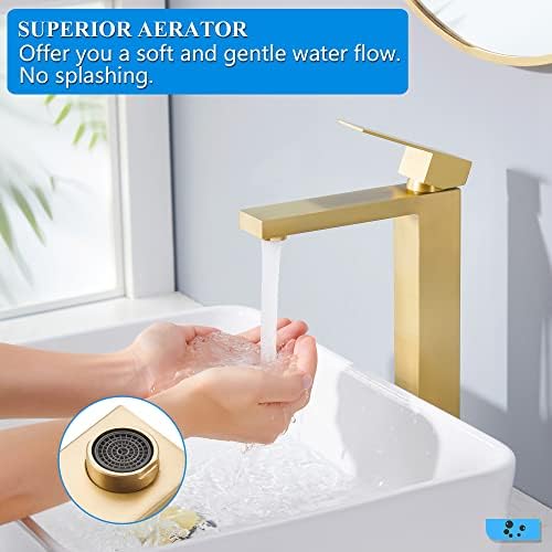 Stylish Tall Vessel Sink Faucet