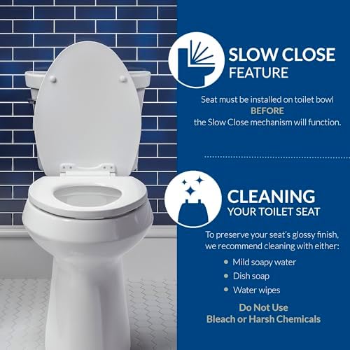 MayfairStylish Matte Black Toilet Seat odor-free secure and easy to install