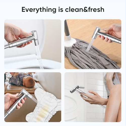 Arofa Handheld Bidet Sprayer Modern Bidet Faucet Ergonomic Design