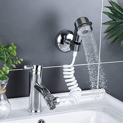 Qusmeiyici Sink Faucet Sprayer Attachment Salon Spa Use Adjustment for Beauty Treatment