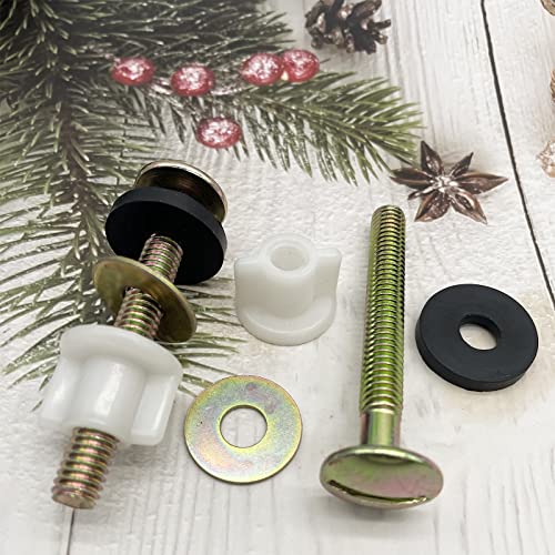 High-Quality 2Pcs Toilet Seat Bolt Set for Top Mount Toilets