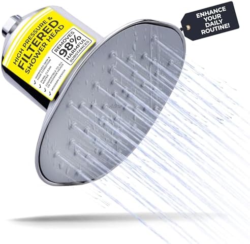 afina advanced filtered shower head