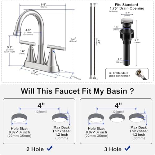 Luxury 4-Inch Bathroom Faucets for Every Rusty Heart