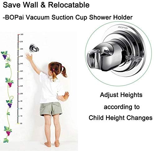 BOPai Suction Shower Head Holder Precision suction Easy Installation