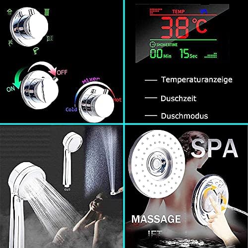 Ergonomic LED Shower Tower Panel