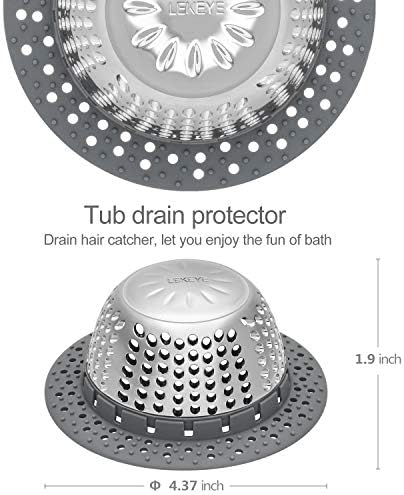 LEKEYE Drain Hair Catcher