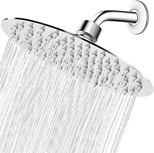 Stylish 8-Inch Chrome Rain Shower
