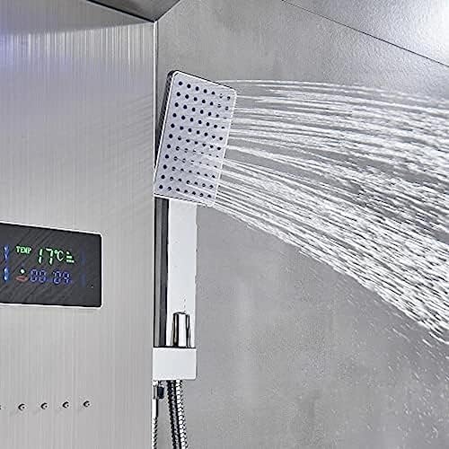 Massager Jets LED Light Waterfall Shower Head Upgrade Your Bathroom Experience